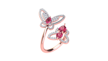 Load image into Gallery viewer, Butterfly Twisted Ring