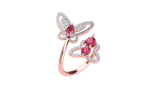 Load image into Gallery viewer, Butterfly Twisted Ring
