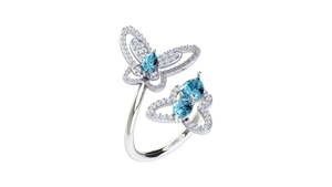Butterfly Twisted Ring